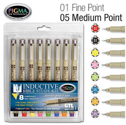 Image of PIGMA Micron Inductive Bible Study Kit