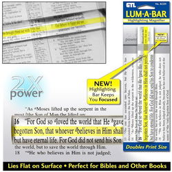 Image of Lum-A-Bar- Highlighting Magnifier 6″ x 1″