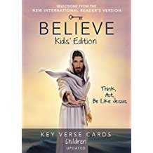 Image of Believe Key Verse Cards: Children