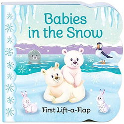 Image of Babies in the Snow – Lift-A-Flap Board Book