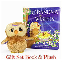 Image of Grandma Wishes Gift Set -Book and Cuddly Toy Friend