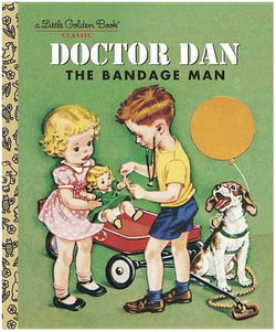 Image of Doctor Dan the Bandage Man -Little Golden Book