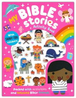 Image of My Bible Stories Activity Book (Pink)