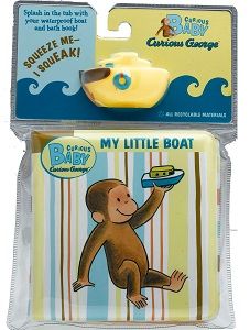 Image of Curious Baby My Little Boat: Curious George Bath Book with Toy