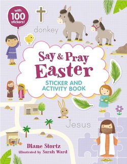 Image of Say and Pray Bible Easter Sticker and Activity Book