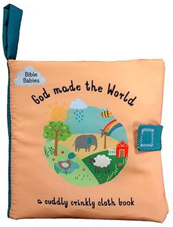 Image of God Made the World Squishy Fabric Book (Bible Babies)