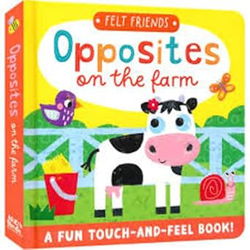 Image of Opposites on the Farm Board Book