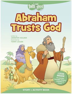 Image of Abraham Trusts God Story + Activity Book -Faith That Sticks Books