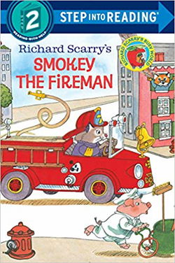 Image of Richard Scarry’s Smokey the Fireman -Step into Reading Paperback