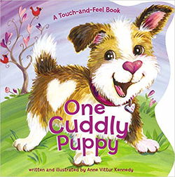 Image of One Cuddly Puppy: A Touch-and-Feel Book Board book