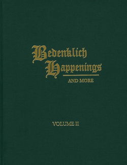 Image of Bedenklich Happenings Volume 2