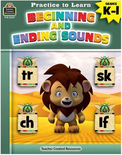 Image of Practice to Learn: Beginning & Ending Sounds Grades K-1- Discontinued