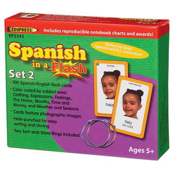 Image of Spanish in a Flash Cards Set 2