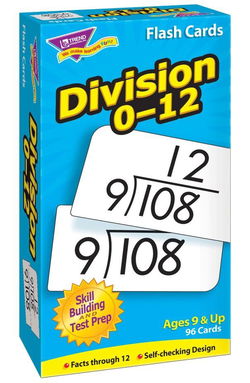 Image of Division 0-12 Skill Drill Flash Cards