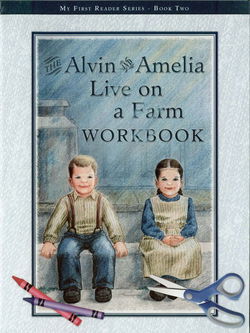 Image of Alvin and Amelia Live on a Farm Workbook