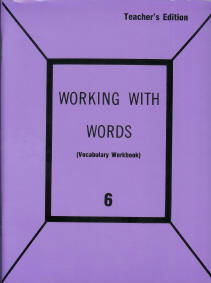 Image of Working With Words Vocab Gr 6 Teachers