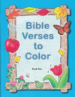 Image of Bible Verses to Colour -Book 1