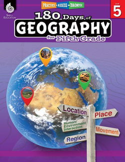 Image of 180 Days of Geography for Fifth Grade