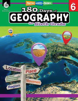 Image of 180 Days of Geography for Sixth Grade