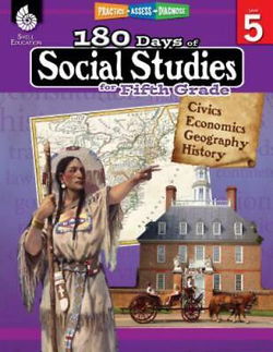 Image of 180 Days of Social Studies for Fifth Grade