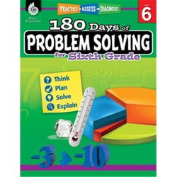 Image of 180 Days of Problem Solving for Sixth Grade
