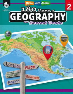 Image of 180 Days of Geography for Second Grade