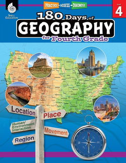 Image of 180 Days of Geography for Fourth Grade
