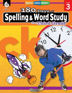 Image of 180 Days of Spelling and Word Study for Third Grade