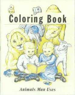 Image of Colouring Book: Animals Man Uses