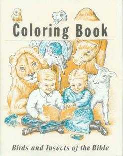 Image of Colouring Book: Birds and Insects of the Bible