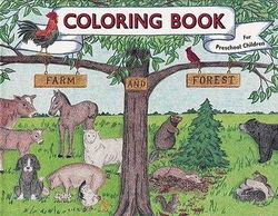 Image of Farm & Forest Coloring Book