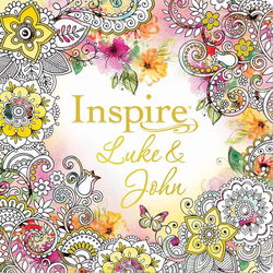 Image of Inspire: Luke & John Adult Coloring & Creative Journaling Through Luke &