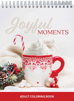 Image of Joyful Moments Christmas Mini Adult Coloring Book