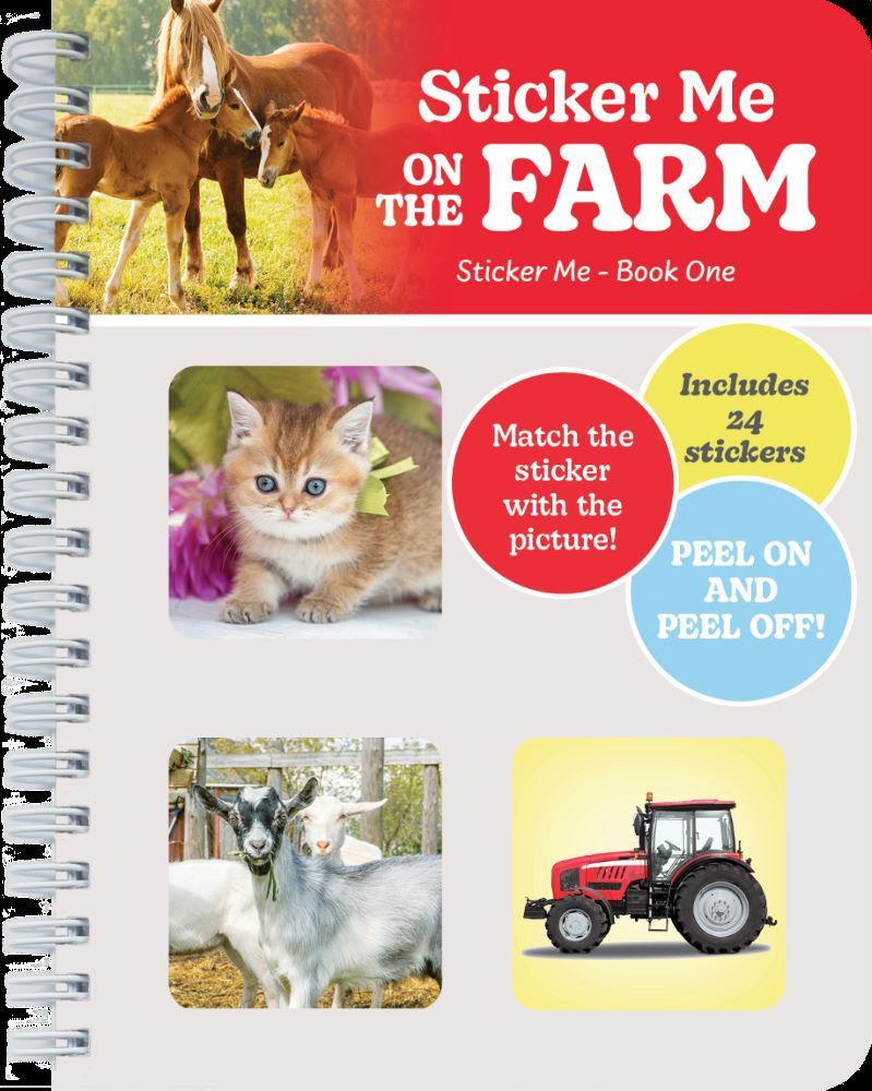 Image of Sticker Me On the Farm Activity Book