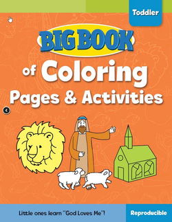 Image of Big Book of Coloring Pages and Activities for Toddlers