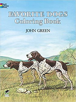 Image of Colouring Book: Favorite Dogs