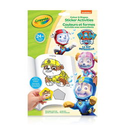 Image of Crayola Sticker Activity Book, Paw Patrol