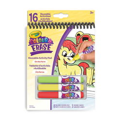 Image of Crayola Reusable Activity Pad, On the Farm