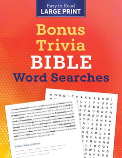 Image of Bonus Trivia Bible Word Searches Large Print