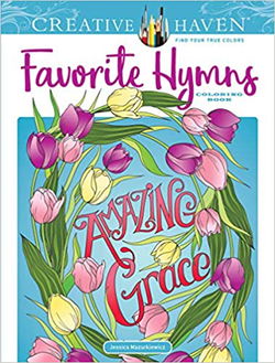 Image of Creative Haven Favorite Hymns Coloring Book