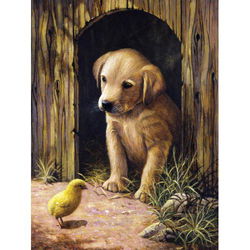 Image of Paint by Number Labrador Puppy