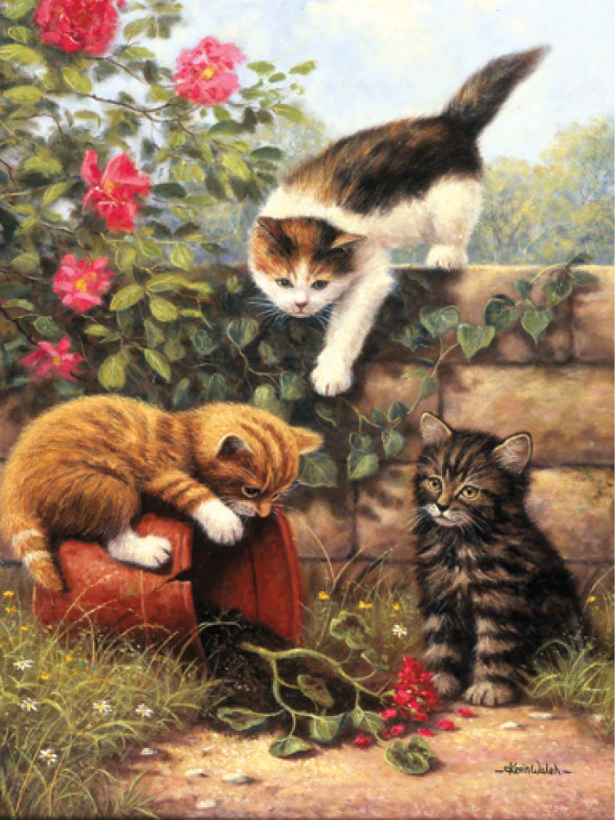 Image of Paint by Number Kittens at Play