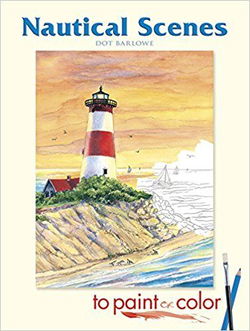 Image of Paint & Color Books Nautical Scenes