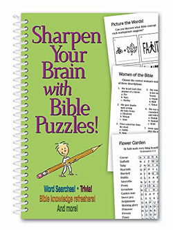 Image of Sharpen Your Brain with Bible Puzzles!