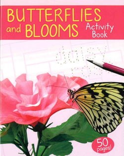 Image of Butterflies & Blooms Coloring & Activity Book