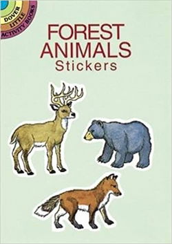 Image of Forest Animals Stickers -Dover Little Activity Books