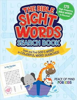 Image of The Peace of Mind Bible Sight Words Search Book: