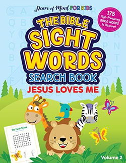 Image of The Bible Sight Words Search Book: Jesus Loves Me