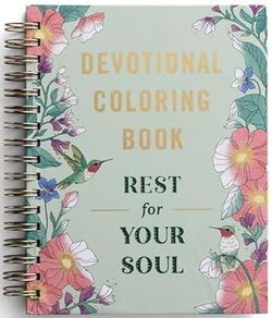 Image of Rest for Your Soul Devotional Coloring Book