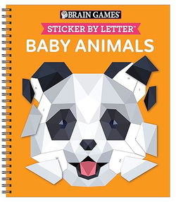 Image of Brain Games – Sticker By Letter: Baby Animals